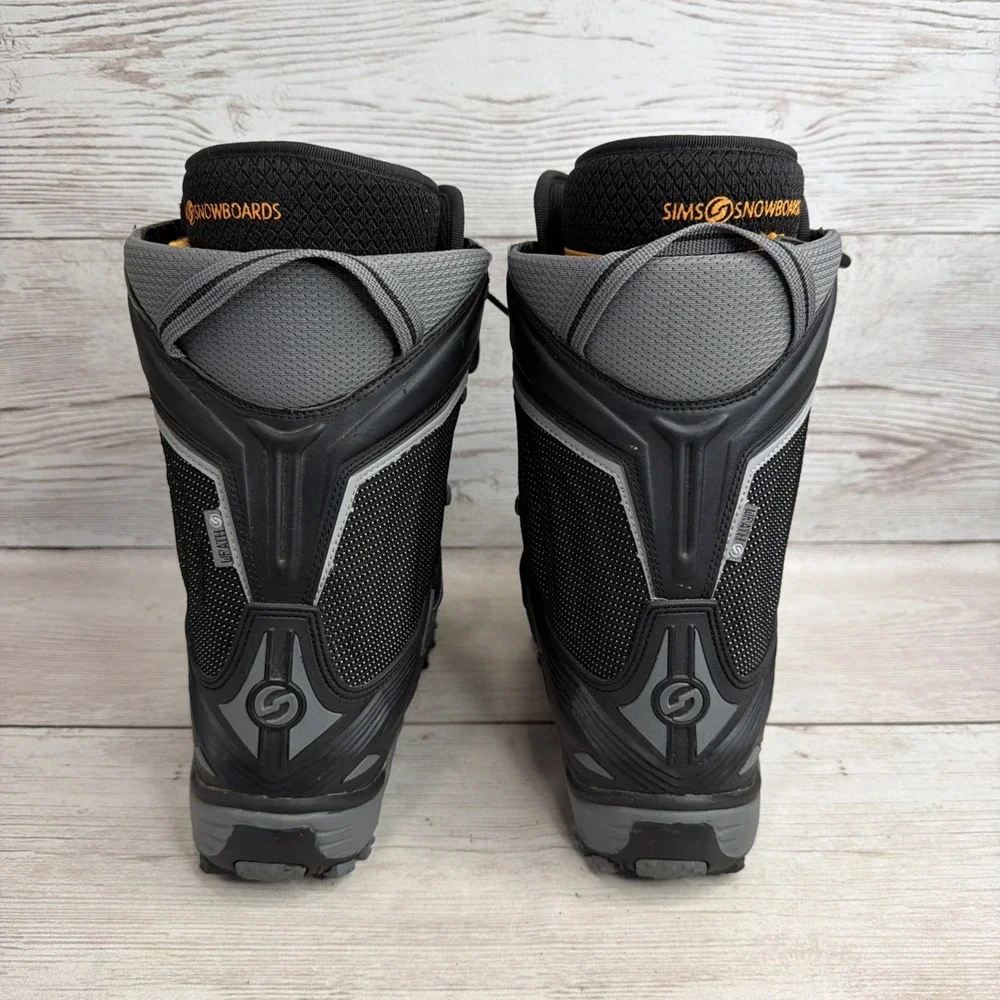 Vintage 2008 SIMS WRATH Snowboard Boots US Men's SIze 10 Excellent!